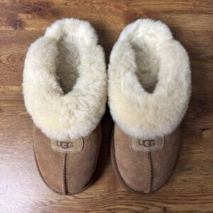 UGG Coquette Slippers Women's #5125 Size 6 Chestnut *Defective*
